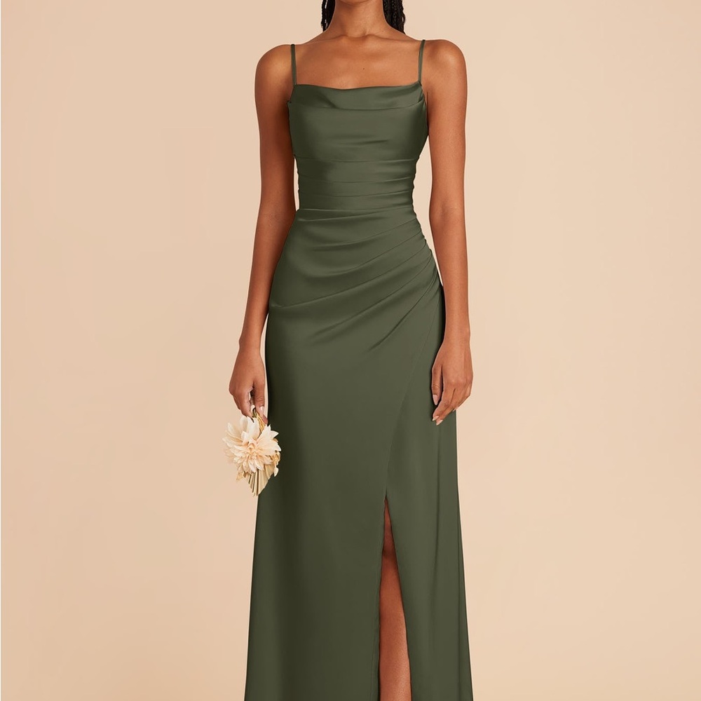 Birdy Grey Lydia Dress
Matte Satin Olive